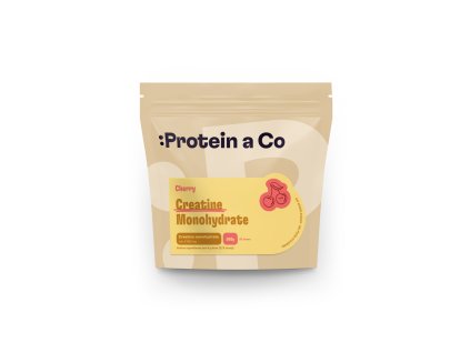 Protein&Co. Creatine monohydrate 500g (Příchuť Cherry)