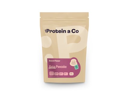 Protein&Co. Keto proteinové palačinky 600 g (Příchuť Natural)