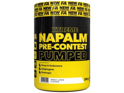 Fitness Authority Xtreme Napalm Pre-contest pumped 350 g (Příchuť hrozno)