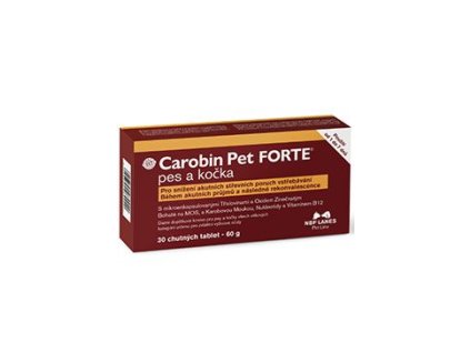 Carobin Pet Forte pro psy a kočky 30tbl