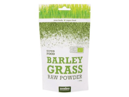 Purasana Barley Powder BIO 200 g (Zelený ječmen) (Varianta Barley Powder BIO 200 g (Zelený ječmen))