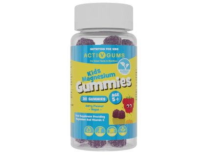 Activ Gums Kids Magnesium Gummies 30 gummies (Varianta SK)