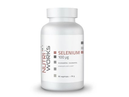 NutriWorks Selenium 100 µg 90 kapslí (Varianta Selenium 100 µg 90 kapslí)