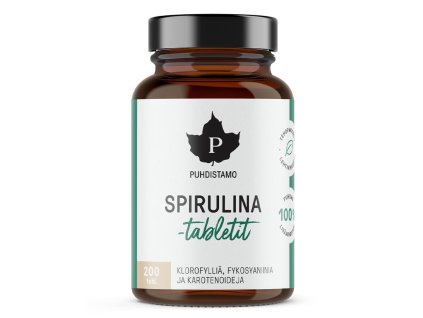 Puhdistamo Spirulina 200 tablet (100g) (Varianta Spirulina 200 tablet (100g))