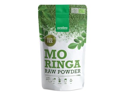 Purasana Moringa BIO 200g (Kustovnice cizí) (Varianta Moringa BIO 200g (Kustovnice cizí))