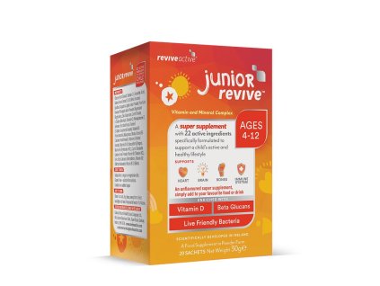 reviveactive® Junior Revive 20 sáčků (Imunita, odolnost, růst - děti) (Příchuť natural)