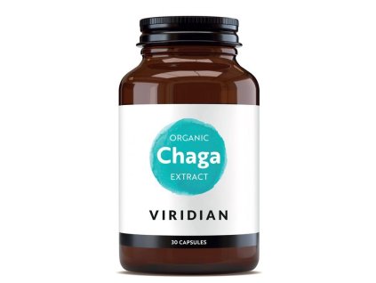 Viridian Nutrition Chaga Extract 30 kapslí Organic (Varianta Chaga Extract 30 kapslí Organic)