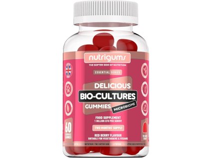 Nutrigums Limited Bio-Cultures Microbiome 60 gummies (Varianta Bio-Cultures Microbiome 60 gummies)