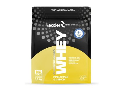 Leader Clear Iso Hydro Whey Protein 1,8 kg (Příchuť ananas citrón)