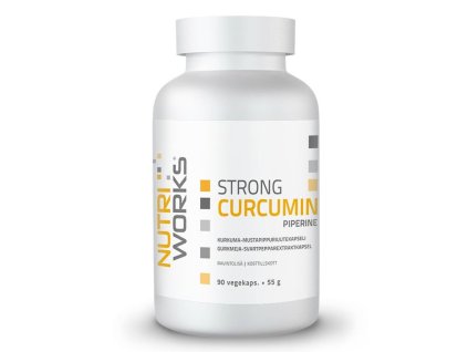 NutriWorks Strong Curcumin Piperine 90 kapslí (Varianta Strong Curcumin Piperine 90 kapslí)