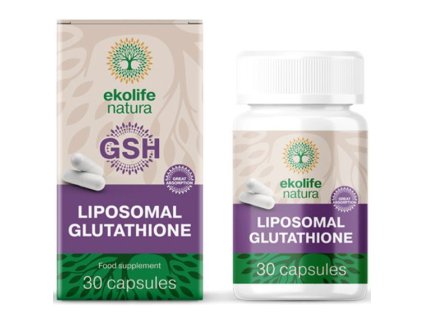 EKOLIFE NATURA Liposomal Glutathione 30 kapslí (Varianta Liposomal Glutathione 30 kapslí)