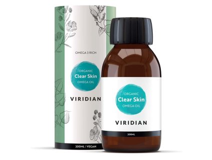 Viridian Nutrition Clear Skin Omega Oil 200ml Organic (Varianta Clear Skin Omega Oil 200ml Organic)