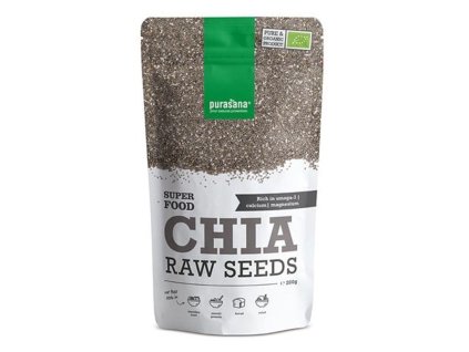 Purasana Chia Seeds BIO 200g (Chia semínka) (Varianta Chia Seeds BIO 200g (Chia semínka))