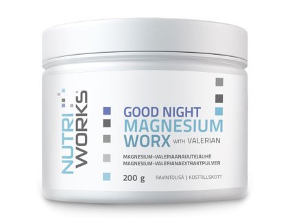 NutriWorks Good Night Magnesium Worx 200g (Varianta Sk)