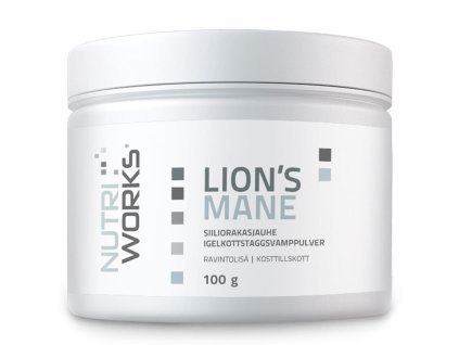 NutriWorks Lion´s Mane 100g (Varianta Lion´s Mane 100g)