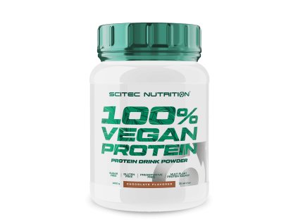 Scitec Nutrition 100% Vegan Protein 1000 g (Příchuť čokoláda)