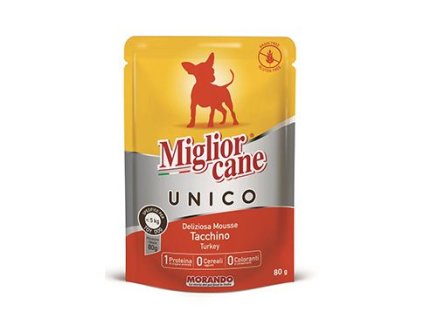 Morando Miglior Cane Unico MINI kapsa pro psy krůtí80g