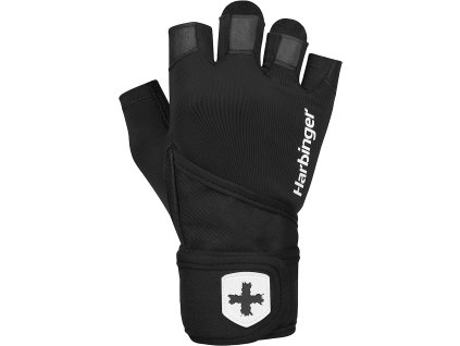 Harbinger 2.0 Pro Wristwrap Black, unisex fitness rukavice s omotávkou zápěstí, Velikost M (Varianta Harbinger 2.0 Pro Wristwrap Black, unisex fitness rukavice s omotávkou zápěstí, Velikost S)
