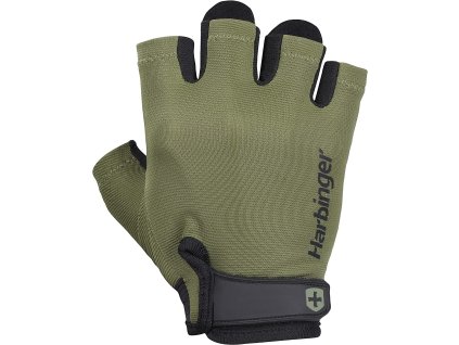 Harbinger Power 2.0 Green, unisex fitness rukavice, Velikost L (Varianta Harbinger Power 2.0 Green, unisex fitness rukavice, Velikost L)