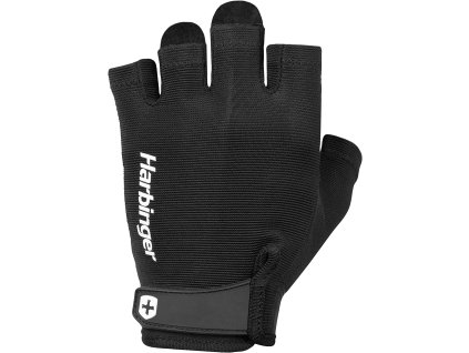 Harbinger Power 2.0 Black, unisex fitness rukavice, Velikost L (Varianta Harbinger Power 2.0 Black, unisex fitness rukavice, Velikost M)