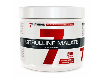 7Nutrition Citrulline Malate 250 g (Varianta 7Nutrition Citrulline Malate 250 g, citrulin malát v sypké formě)