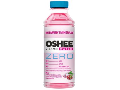 OSHEE Vitamin Water Zero 555 ml (Příchuť Hrozen Pitaya Zero)