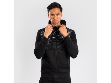 Mikina na zip Fight Night Black – Venum (Velikost XXL, Barva černá)