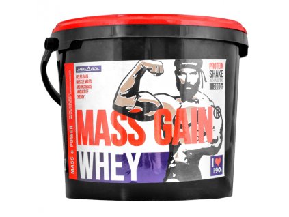 Whey Mass Gain - Megabol (Příchuť vanilka, Balení (g) 3000 g)