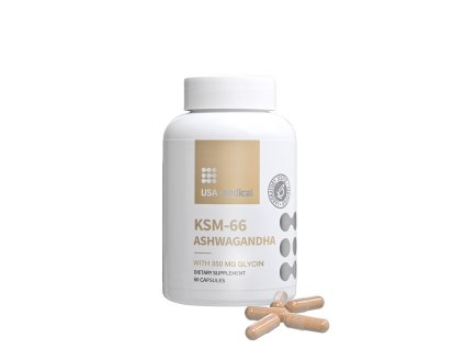USA medical KSM-66 Ashwagandha 60 kapslí