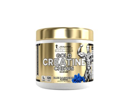 Kevin Levrone Gold Line Creatine Chews 120 tablet (Příchuť Modrá malina)