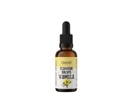 Ostrovit Flavour drops 30 ml (Příchuť Vanilka)