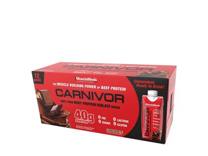 MuscleMeds Carnivor RTD Beef Protein Shake (Příchuť Čokoláda)