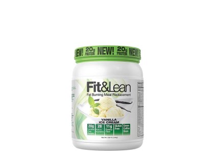 Fit & Lean Náhrada jídla a spalování tuků 453 g (Příchuť Vanilka)