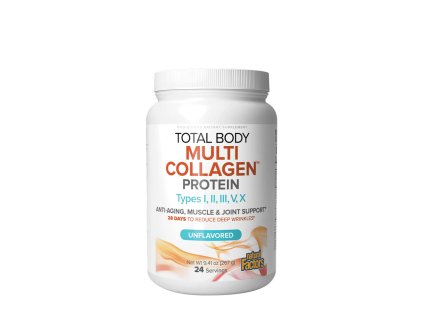 Natural Factors Total Body Multi Collagen 267 g (Příchuť Bez příchutě)