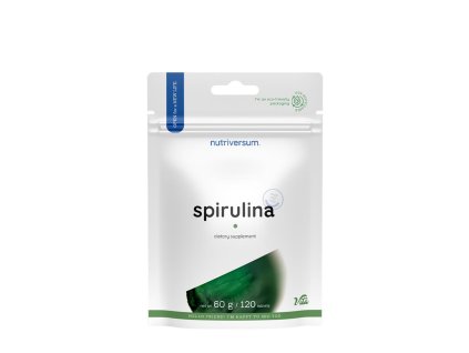 NUTRIVERSUM VITA SPIRULINA 120tbl unflavored