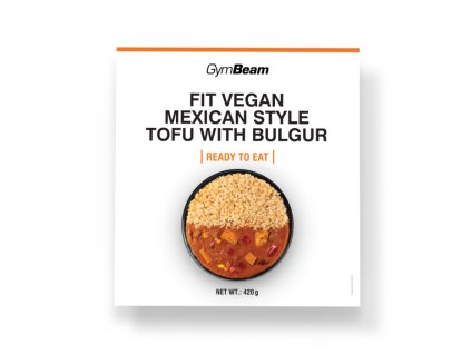 FIT Veganské tofu s bulgurem po mexicku - GymBeam (Balení (g) 420 g)