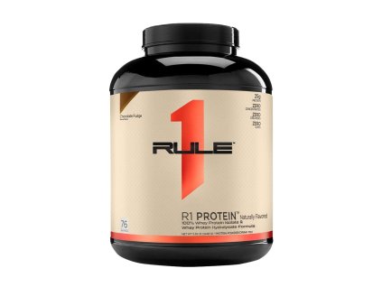 Rule1 Protein Naturally Flavored 2448 g (Příchuť Čokoládový fondán)