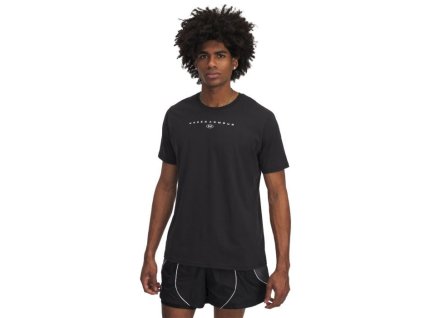 Tričko Stacked Logo SS Black - Under Armour (Velikost M, Barva černá)