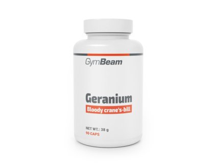 Geranium - GymBeam (Kapsle 90 kaps.)