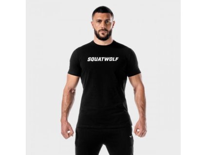 Tričko Iconic Muscle Onyx - SQUATWOLF (Velikost XL, Barva černá)