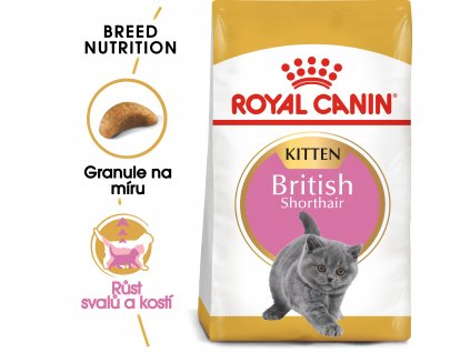 RC cat KITTEN BRITISH shorthair - granule pro britská krátkosrstá koťata - 400g