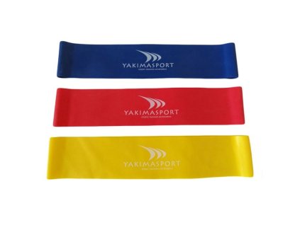 Posilovací gumy Resistance Bands Set - YAKIMASPORT (Barva multicolor)