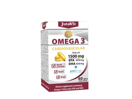 JUTAVIT OMEGA 3 CARDIOVASCULAR 1500MG 60
