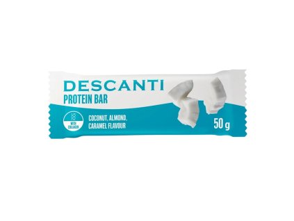 Descanti Protein Bar 50 g coconut almond caramel (Příchuť kokos-mandle-karamel)