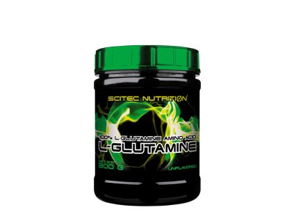 Scitec Nutrition L-Glutamine 300 g (Příchuť Bez příchutě)