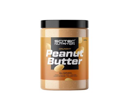 Scitec PEANUT BUTTER Crunchy 1 kg (Příchuť Křupavé)
