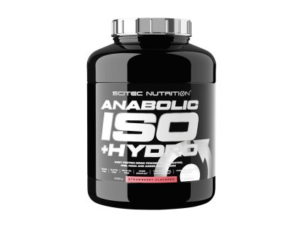 Scitec Nutrition Anabolic Iso + Hydro 2350 g (Příchuť Jahoda)