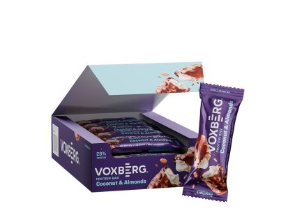 Voxberg Protein Bar 18 x 50g (Varianta coconut and almonds)