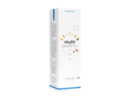 NUTRIVERSUM VITA MULTIPACK11 PRO BOKSZ 30pak unflavored