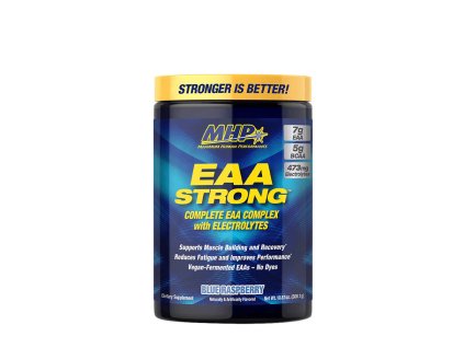 MHP EAA Strong - prášek esenciálních aminokyselin 308 g (Příchuť Modrá malina)